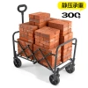 Cross-border bestsellers: detachable small-sized family camping vehicle, foldable hand-pushed garden vehicle, outdoor campsite vehicle details Picture